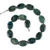 Cherry Tree Beads Brazilian Apatite 18x25mm Oval Beads - 16 inch knotted strand 