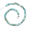 Larimar 10x14mm Pebble Beads - 16 inch strand