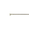 Silver Plated Brass 1.5 inch, 22g Headpins - 200 per bag