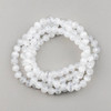 Cherry Tree Beads Selenite 8mm Mala Round Beads - 115 beads per strand 