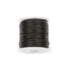 1mm Antique Black Leather Cord - #402, 25 meter spool