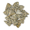 Cherry Tree Beads Dalmatian Jasper 28x42mm Top Front to Back Drilled Inverted Triangle Pendant - 1 per bag 