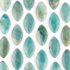 Cherry Tree Beads Amazonite 25x50mm Top Side Drilled Marquise Pendant with a Flat Back - 1 per bag Cherry Tree Beads Amazonite 25x50mm Top Side Drilled Marquise Pendant with a Flat Back - 1 per bag