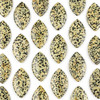 Cherry Tree Beads Dalmatian Jasper 24x44mm Top Side Drilled Puff Marquise Pendant - 1 per bag