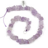 Amethyst approximately 7x14-12x18mm Rough Nugget Beads - 15 inch strand