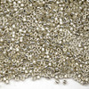 Miyuki 11/0 Galvanized Silver Delica Seed Beads - #DB035, 7 gram tube