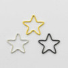 Add a playful celestial look to your jewelry designs with these 16x17mm Plated Brass Star Links. Featuring a clean open star shape, these links offer a light and airy look while adding a decorative element to handmade pieces. Their smooth finish and balanced proportions make them easy to pair with a variety of materials and design styles.
