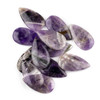 Amethyst 24x44mm Top Side Drilled Teardrop Pendant - 1 per bag