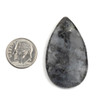 Gemstone 24x44mm Top Side Drilled Teardrop Pendant - 1 per bag