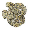 Cherry Tree Beads Dalmatian Jasper 28x46mm Top Front Drilled Teardrop Pendant with Flat Back - 1 per bag 
