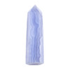 Blue Lace Agate Crystal Tower - approx. 3-3.5", 1 piece