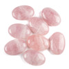 Rose Quartz Palm Stone - 1 per bag