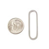 Cherry Tree Beads 304 Stainless Steel 10x30mm Paper Clip Components - 2 per bag 
