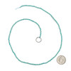 Amazonite 2mm Faceted Round Beads - 15.5 inch strand
