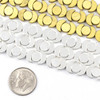 Cherry Tree Beads Brass Moon Phase Beads 