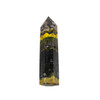 Dark Bumble Bee Jasper Crystal Point Tower - 1 piece, approximately 3-3.5"