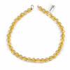 Citrine 10mm Faceted Round Beads - 15 inch strand