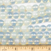 Measurement view of Synthetic Opalite 10mm round man-made gemstone beads in Set A, showcasing their luminous finish with an 8-inch strand length, aligned with a ruler for scale.