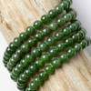 Cherry Tree Beads Nephrite Jade 6mm Round Beads - 15 inch strand 
