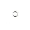 Natural Silver Stainless Steel 22 gauge 4mm Soldered Jump Rings - 25 per bag