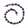 Amethyst 11-18mm Nugget Beads - 15 inch strand