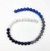 Starry Night Gemstone Artisan Strand - 10mm Round Beads, 16 inch strand, mix #3