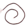 Fresh Water Pearl 4-5mm Burgundy Red Potato Beads - 15 inch strand