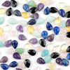 Cherry Tree Beads Gemstone 7x10mm Faceted Top Drilled Teardrop Beads - 8 inch strand 