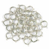 Cherry Tree Beads Clear Quartz 15x22mm Faceted Almond/Teardrop Drop with Sterling Silver Bezel and 3 Tiny Dots - 1 piece 