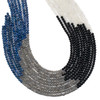 Starry Night Gemstone Artisan Strand - 4mm Round Beads, 16 inch strand, mix #3