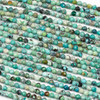 Turquoise 3.75mm Faceted Round Beads - 15 inch strand