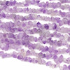 Amethyst 8-14mm Rough Unpolished Chip Beads - 15 inch strand