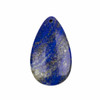 Lapis 30x50mm Top Front to Back Drilled Teardrop Pendant with a Flat Back - 1 piece