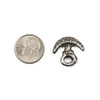  Green Girl Studios Pewter 18x19mm Mushroom Toggle - 1 piece 
