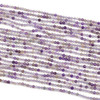 Fluorite 2mm Round Beads - 15 inch strand