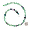 Cherry Tree Beads Green Fluorite 8mm Round Beads - 15 inch strand 
