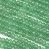 Green Aventurine 4x6mm Rondelle Beads - 15 inch strand