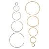 Cherry Tree Beads Stainless Steel .8mm Hoop Components 