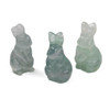 Green Fluorite Rabbit Specimen - approx. 18x38mm, 1 per bag