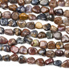 Pietersite 8x10mm Pebble Beads - 15 inch strand