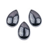 Terahertz approx. 20x30mm Top Front Drilled Teardrop Pendant with a Flat Back - 1 per bag