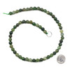 Cherry Tree Beads Nephrite Jade 7mm Round Beads - 15 inch strand 