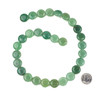 Green Aventurine 14mm Coin Beads - 16 inch strand