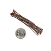 Vintage Copper Plated Brass 2.4 inch, 22g Headpins/Ballpins with a 2mm Ball - 20 per bag