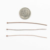 Each pin measures approximately 2.4 inches long and features a 2mm ball end, which helps keep beads securely in place while adding a small decorative detail
