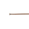 Vintage Copper Plated Brass 2.4 inch, 24g Headpins - 20 per bag