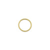 12mm brass hoop link components in a 1mm thickness, shown in both raw and coated finishes for jewelry making use. 12mm brass hoop link components in a 1mm thickness, shown in both raw and coated finishes for jewelry making use.