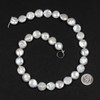 Fresh Water Pearl 13-14mm White Irregular Coin Beads - 16 inch strand