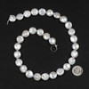 Fresh Water Pearl 12-13mm White Irregular Coin Beads - 16 inch strand