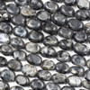 Black Labradorite/Larvikite approx. 13x18mm Nugget Beads - 15 inch strand